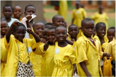Most children go to school in Uganda